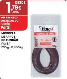 Intermarché Morcela de arroz do fundão porsi promoção