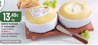 Intermarché Queijo curado D. Sebastião promoção