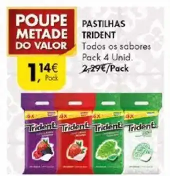 Pingo Doce Pastilhas Trident promoção