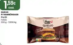 Intermarché Queijo p/ hamburguer PorSi promoção