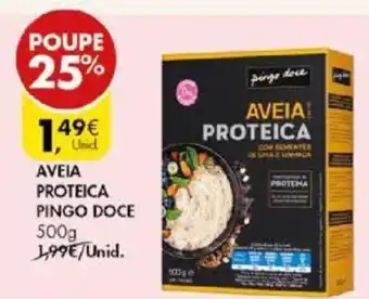 Pingo Doce Aveia Proteica Pingo Doce 500g promoção