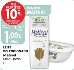 Intermarché Leite seleccionado Matinal promoção