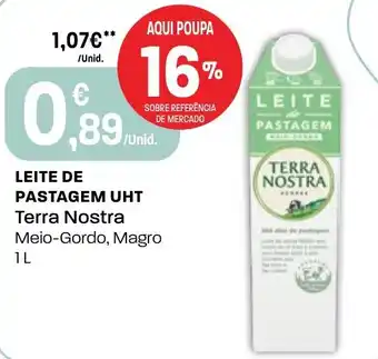 Intermarché Leite de pastagem uht Terra Nostra promoção