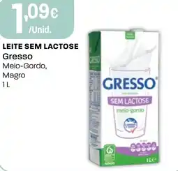 Intermarché Leite sem lactose Gresso promoção