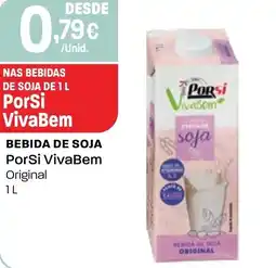 Intermarché Bebida de soja PorSi VivaBem promoção