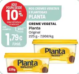 Intermarché Creme vegetal Planta promoção