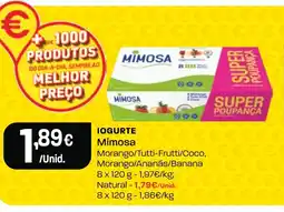 Intermarché IOGURTE Mimosa promoção