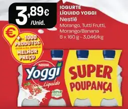Intermarché Iogurte líquido yoggi Nestlé promoção