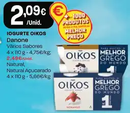 Intermarché Iogurte oikos Danone promoção