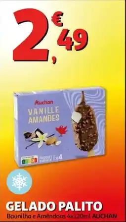 Auchan Gelado palito promoção