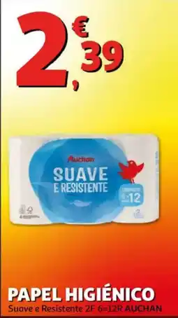 Auchan Papel higiénico promoção