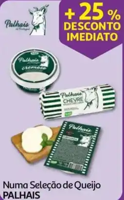 Auchan Numa Seleção de Queijo PALHAIS promoção