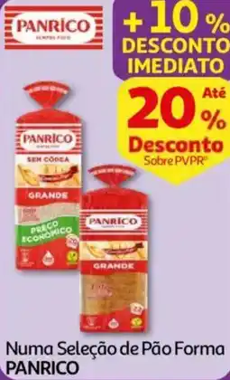 Auchan Numa Seleção de Pão Forma PANRICO promoção