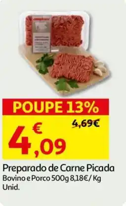 Auchan Preparado de Carne Picada Bovino e Porco promoção