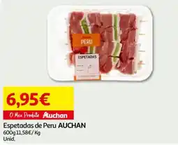 Auchan Espetadas de Peru AUCHAN promoção