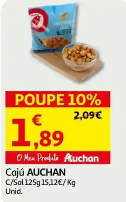 Auchan Cajú AUCHAN promoção