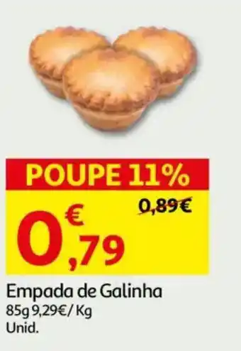 Auchan Empada de Galinha promoção