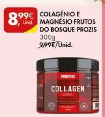 Pingo Doce Colagénio e Magnésio Frutos do Bosque Prozis 300g promoção