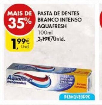 Pingo Doce Pasta de Dentes Branco Intenso Aquafresh 100ml promoção