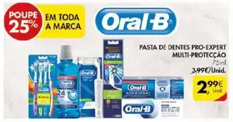Pingo Doce Pasta de Dentes Pro-Expert Multi-Protecção 75ml promoção