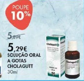 Pingo Doce Solução Oral a Gotas Cholagutt 30ml promoção
