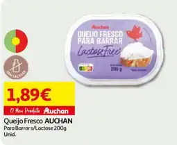 Auchan Auchan Queijo Fresco AUCHAN Para Barrar s/Lactose promoção