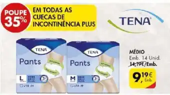 Pingo Doce Tena Pants Médio 14 Unid promoção