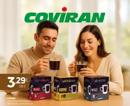 Coviran COVIRAN Café ristretto, aromático ou descafeinado compatível 16 caps promoção