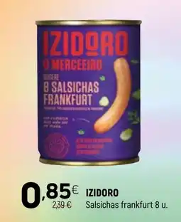 Coviran IZIDORO Salsichas frankfurt 8 u. promoção