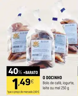 Coviran O DOCINHO Bolo de café, iogurte, leite ou mel promoção