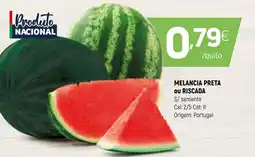 Coviran Melancia preta ou riscada promoção