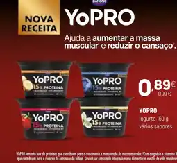 Coviran YOPRO logurte vários sabores promoção