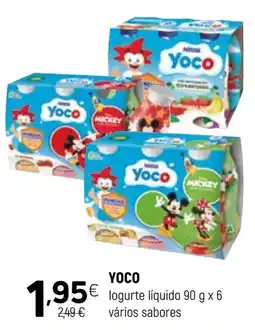 Coviran YOCO logurte liquido promoção