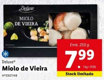 Deluxe Miolo de Vieira 250g