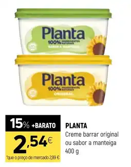 Coviran PLANTA Creme barrar original ou sabor a manteiga promoção