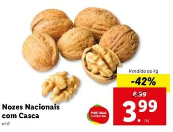 Nozes Nacionais com Casca