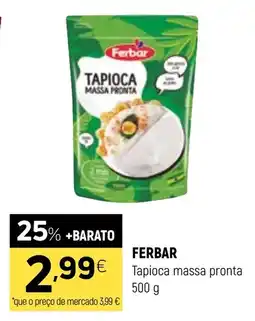 Coviran FERBAR Tapioca massa pronta promoção