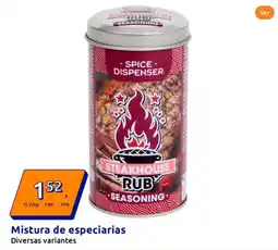 Action Mistura de especiarias promoção