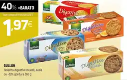 Coviran GULLON Bolacha digestive muesli, aveia ou -33% gordura promoção