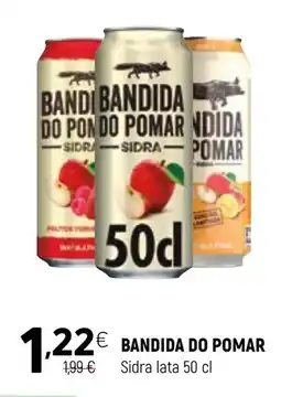 Coviran BANDIDA DO POMAR Sidra lata promoção