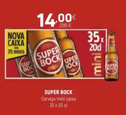 Coviran SUPER BOCK Cerveja mini promoção