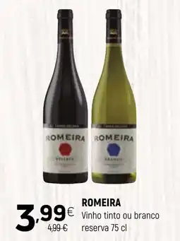 Coviran ROMEIRA Vinho tinto ou branco reserva promoção