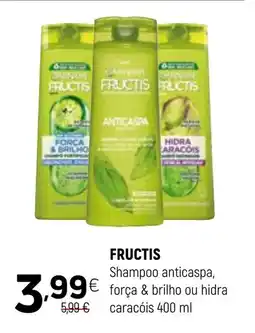 Coviran FRUCTIS Shampoo anticaspa, força & brilho ou hidra caracóis promoção
