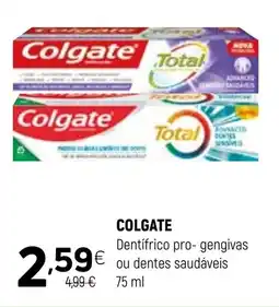 Coviran Colgate Dentifrico pro- gengivas ou dentes saudáveis promoção