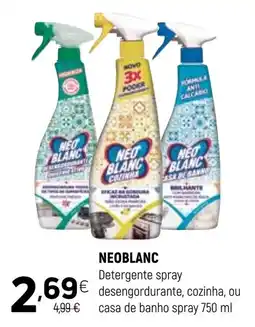 Coviran NEOBLANC Detergente spray desengordurante, cozinha, ou casa de banho spray promoção