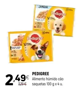 Coviran PEDIGREE Alimento húmido cão saquetas promoção