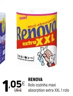 Coviran RENOVA Rolo cozinha maxi absorption extra XXL 1 rolo promoção