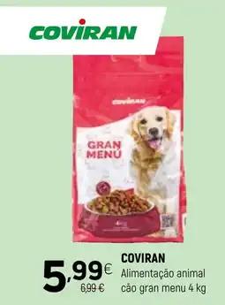 Coviran COVIRAN Alimentação animal cão gran menu 4 promoção