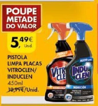 Pistola Limpa Placas Vitroclen/Induclen 450ml