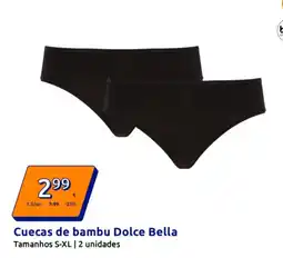 Action Cuecas de bambu Dolce Bella promoção